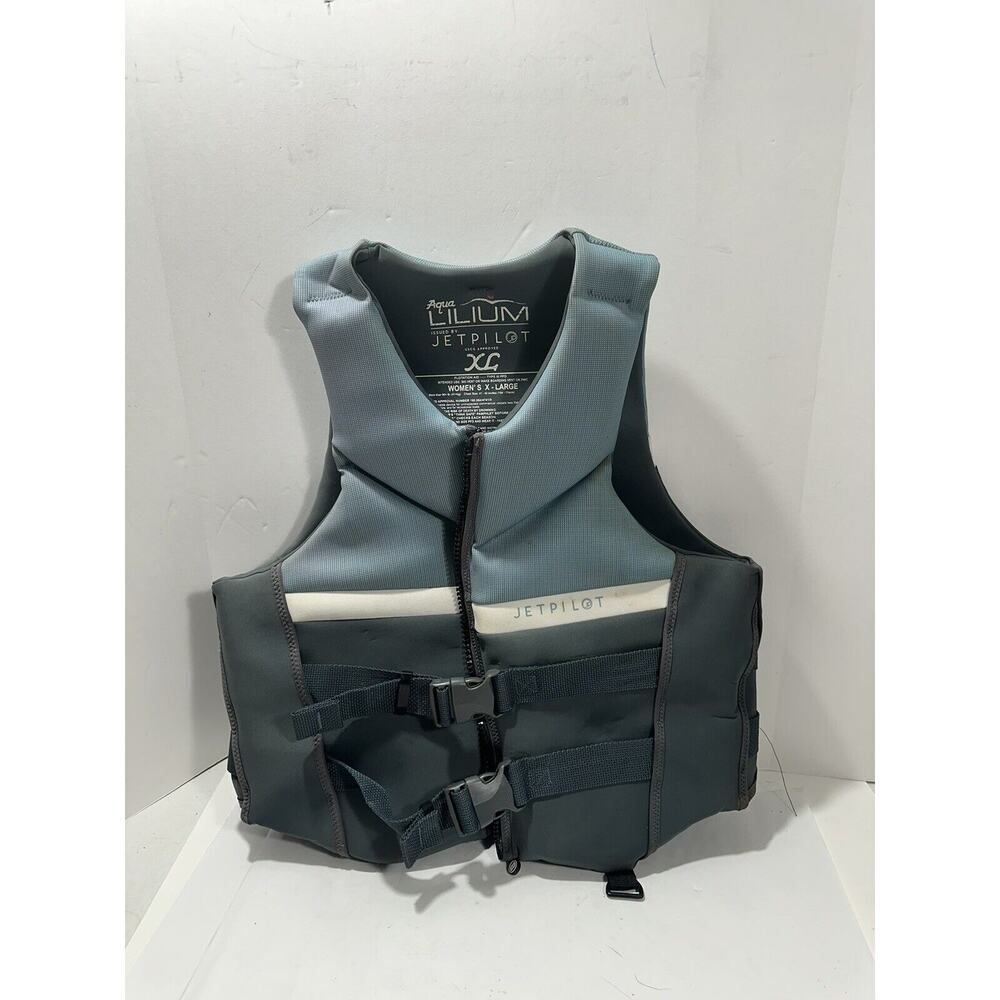 JET PILOT Aqua Lilium Women Vest Sz XL Floatation Aid Ski Wake‎ Board Vest 323